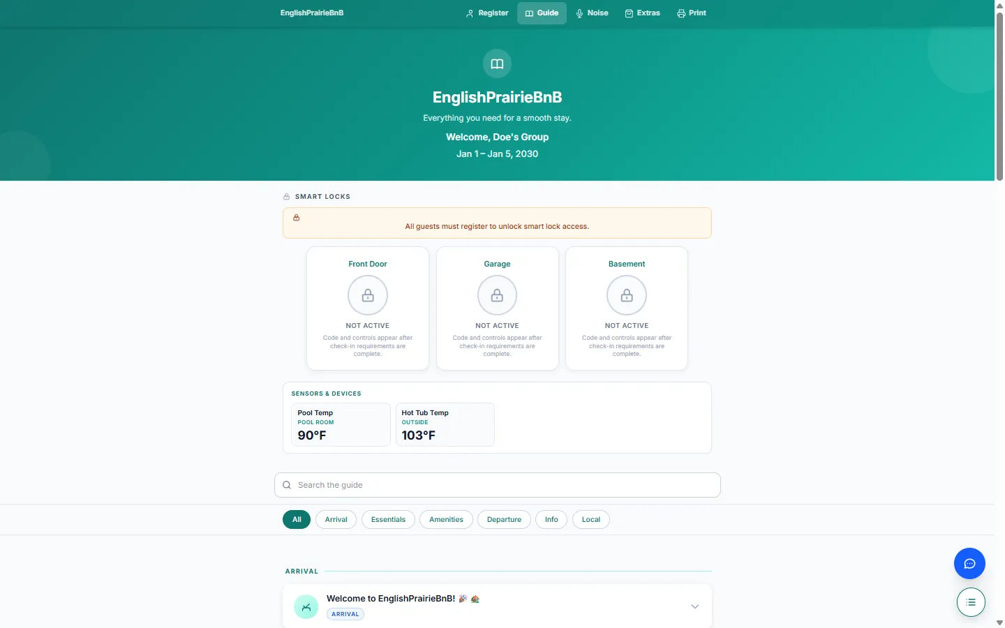 GuestKie guest manual preview